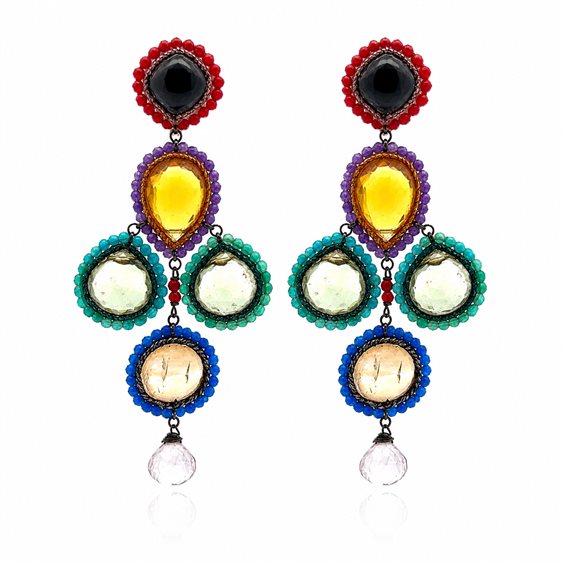 Pendientes Cianfrone Gioielli Mujer in Plata Topazio FATIZEM - FATIZEM